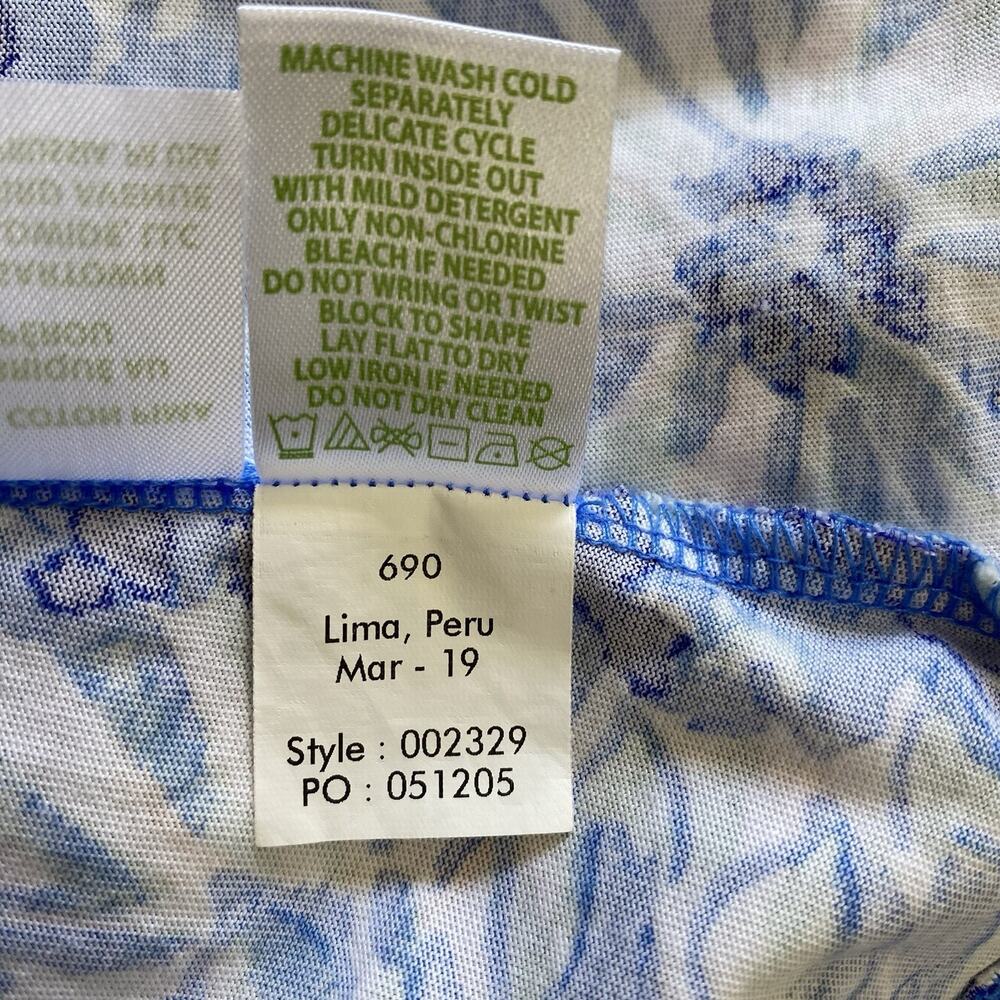 Lilly Pulitzer Luella Shift dress Coastal Blue Catch N Keep Preppy Beach Medium - Picture 5 of 10